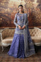 Afrozeh Emboridered Organza Suit Bloomveil