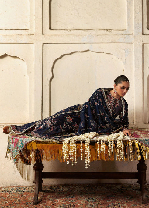 Hussain Rehar Embroidered Chiffon Rabab