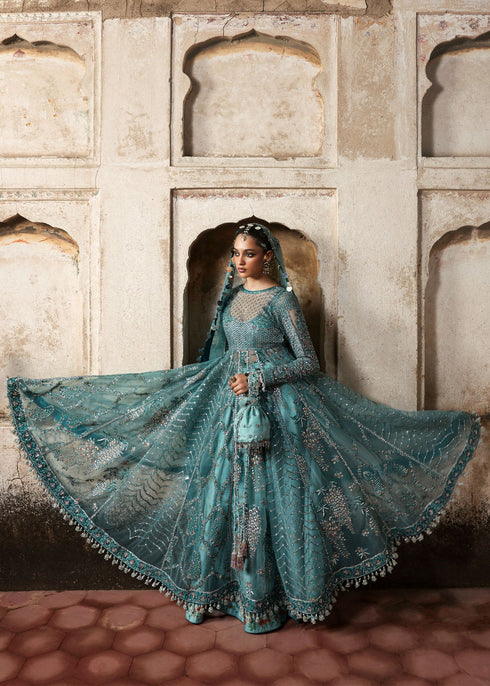 Hussain Rehar Embroidered Net Suit Nagma
