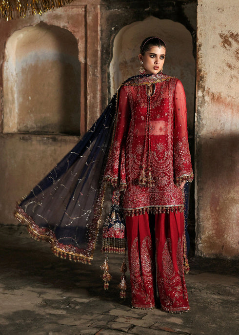 Hussain Rehar Embroidered Chiffon Shahrbano