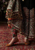 Hussain Rehar Embroidered Korean Raw Silk Suit Noor Jehan