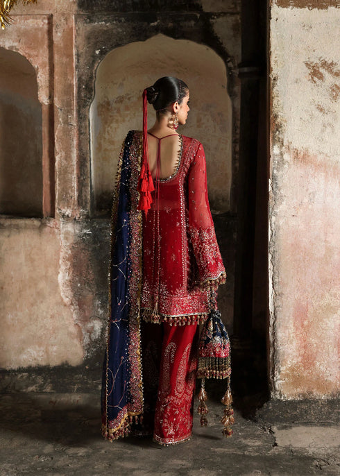 Hussain Rehar Embroidered Chiffon Shahrbano