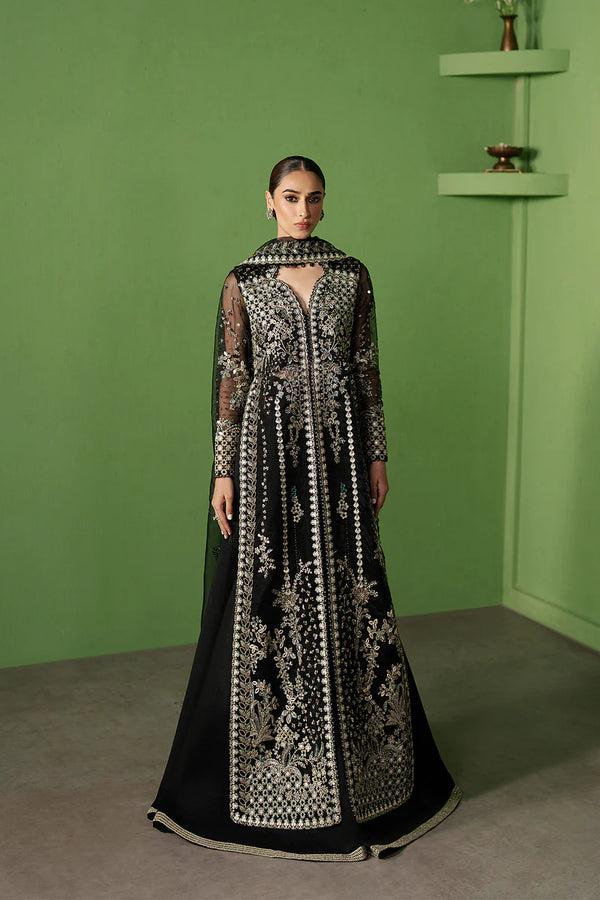 Ayzel Embroidered Organza 3PC Suit Manzar