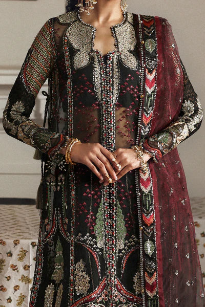 Afrozeh Emboridered Organza Suit Dhanak