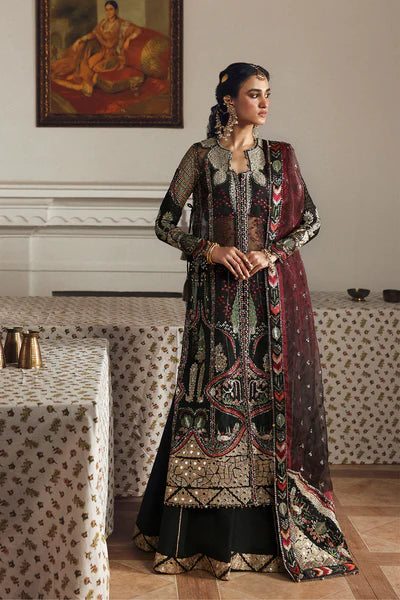 Afrozeh Emboridered Organza Suit Dhanak