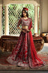 Afrozeh Emboridered Organza Suit Sheen