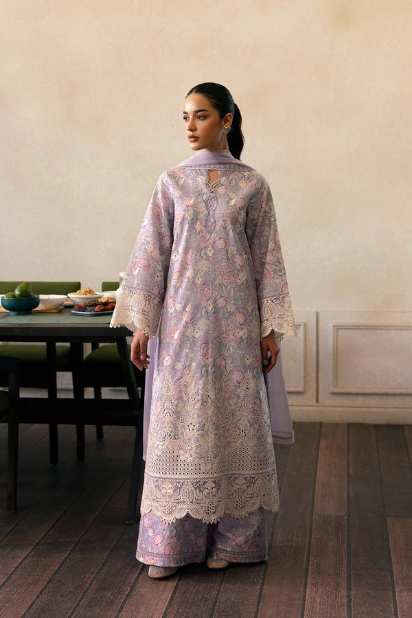 Afrozeh Lawn Suit Dust Lit
