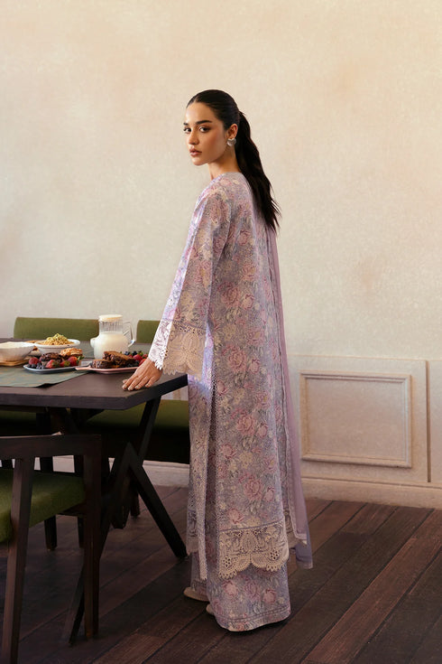 Afrozeh Lawn Suit Dust Lit