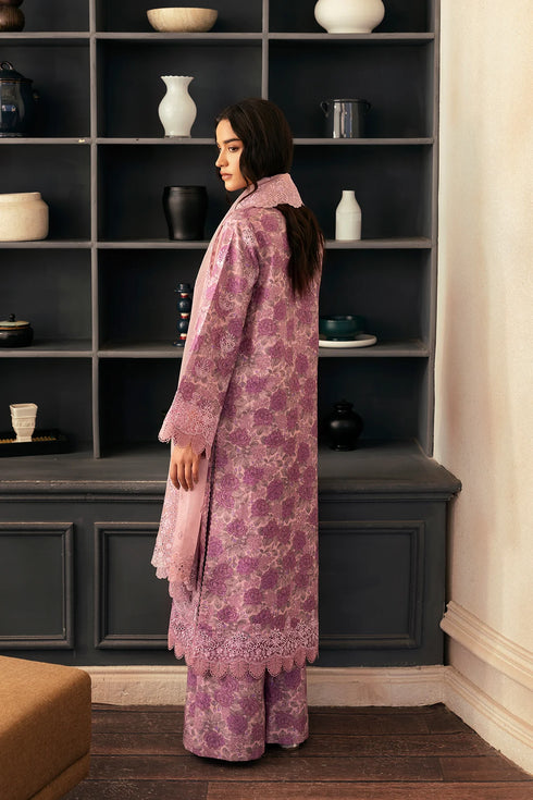 Afrozeh Lawn Suit Rain Warmed