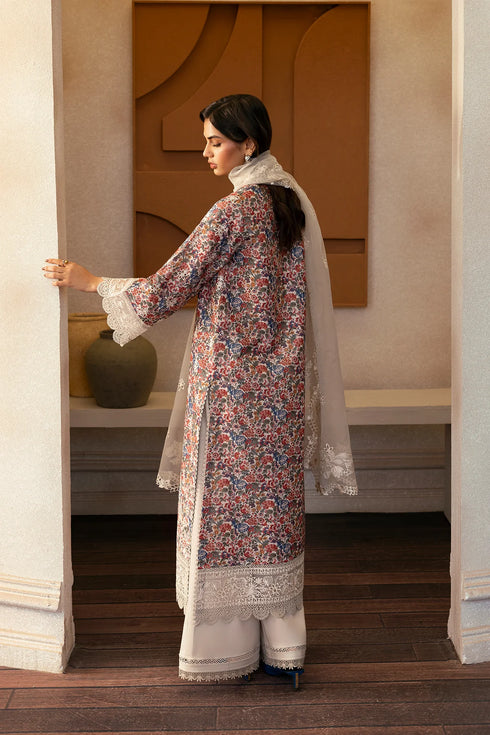 Afrozeh Lawn Suit Sun Spun