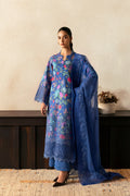 Afrozeh Lawn Suit Mist Woven