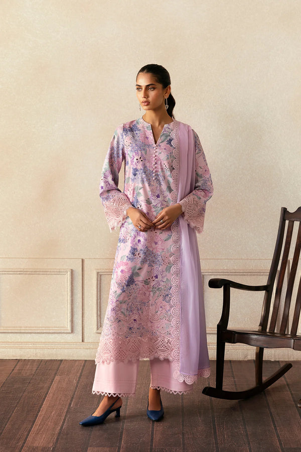 Afrozeh Lawn Suit Cloud Kissed