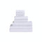 Luxurious Egyptian Cotton White Towels - 600 GSM - Set of 8