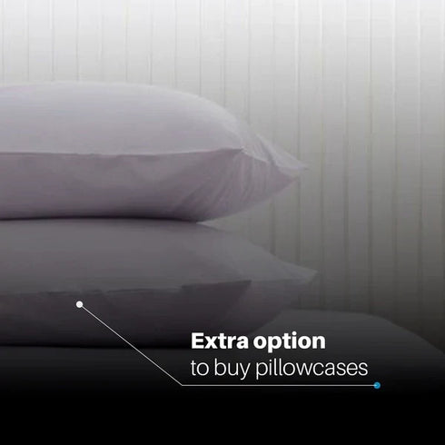 400 Thread Count 30cm Fitted Sheet - 100% Egyptian Cotton, White