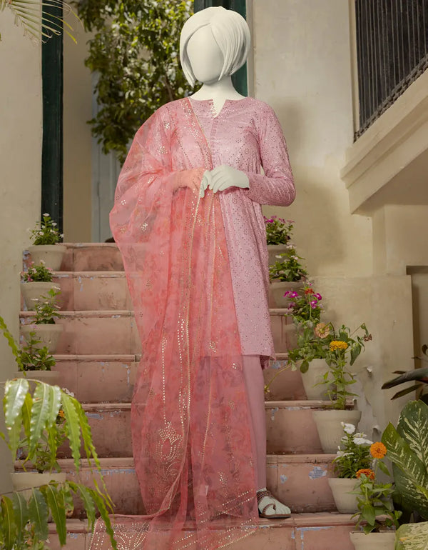 Junaid Jamshed  Raw Silk Suit  JGK-S-YGTL-630-23