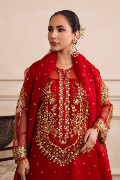 Maryum N Maria Embroidered Organza Suit MW40030