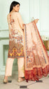 Maryam & Mariyas Digital Embroidered Linen 3 Piece Suit - M03