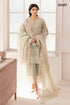 Baroque Embroidered Chiffon 3 piece suit CH11-01