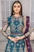 Alizeh Embroidered Net 3 Piece Suit Benafsha