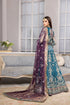 Alizeh Embroidered Net 3 Piece Suit Benafsha