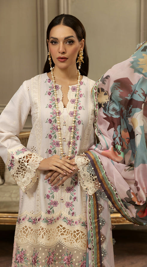 Anaya Embroidered Lawn 3 Piece suit NEHA