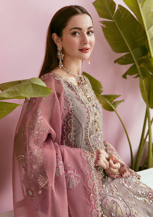 Elaf Embroided Organza 3 Piece suit ECC-1- EXQUISITE