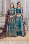 Alizeh Embroidered Net 3 Piece Suit Benafsha