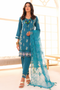 Inayas Embroidered  Linen 3 Piece Suit I-101