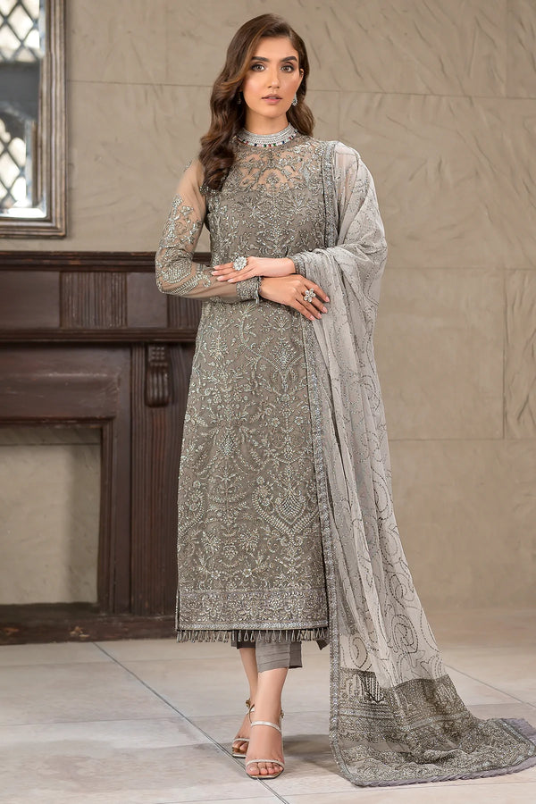 Zarif Embroidered Net 3 piece suit ZF 06 ISABELLE