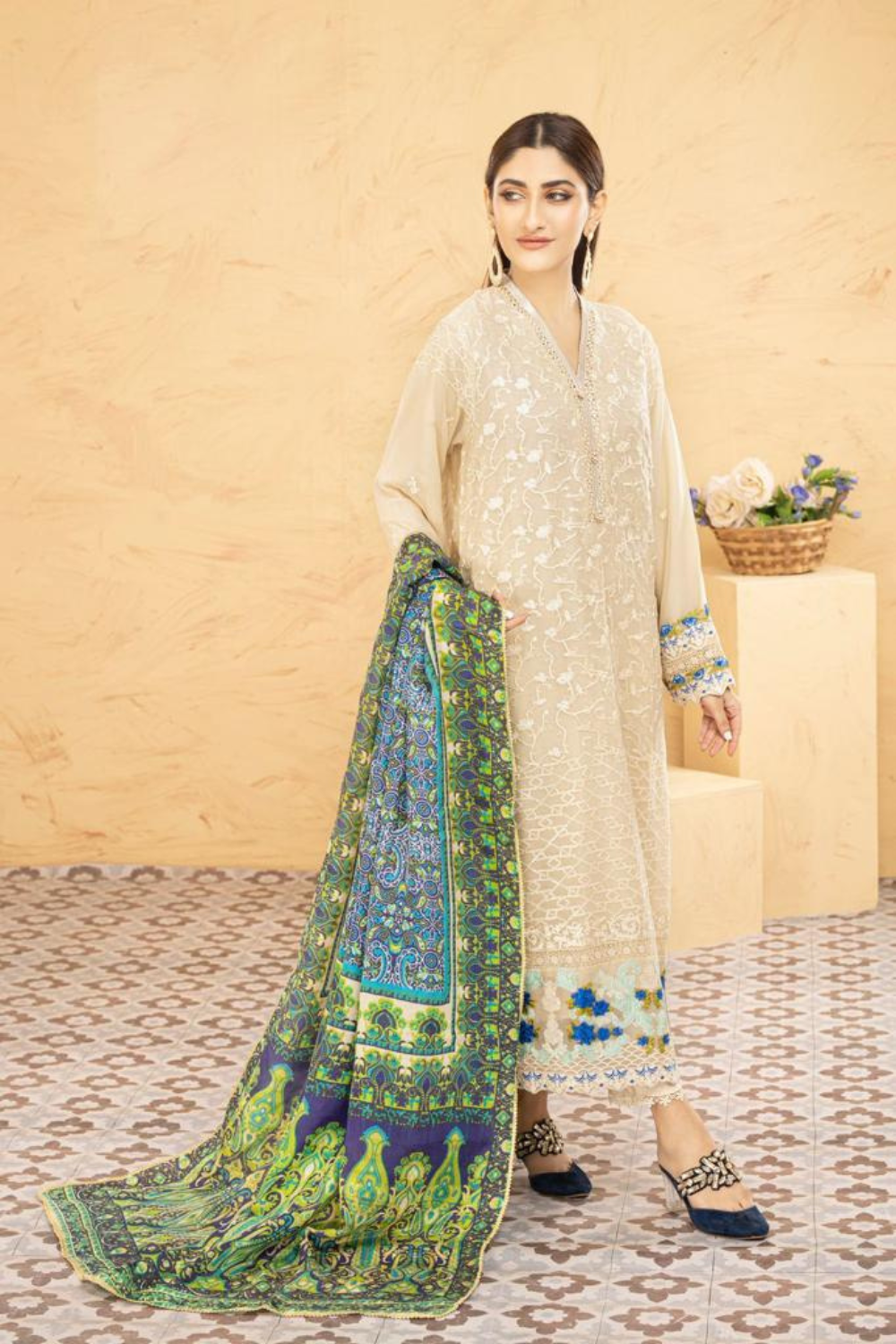 The delicate and textured taankas intricately weave folk tribal