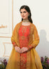 Akbar Aslam Embroidered Organza 3 Piece suit ZEANE