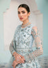 Akbar Aslam Embroidered Net 3 Piece suit MORGANITE