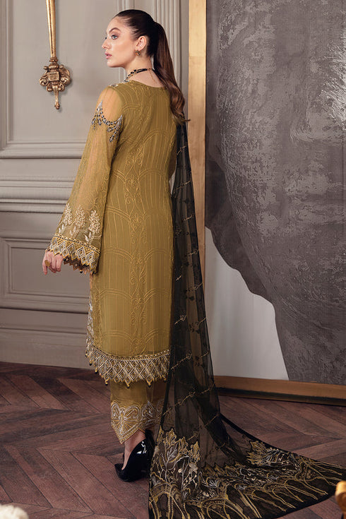 Ramsha Embroided Chiifon 3 Piece suit A-504