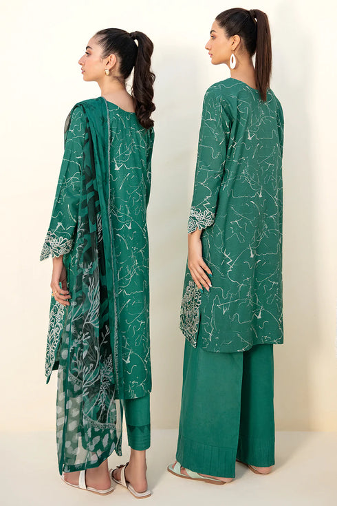 Ramsha Digital Printed Khaddar 3 Piece suit E-207