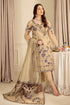Ramsha Embroided Organza 3 Piece suit M-702