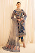 Ramsha Embroided Organza 3 Piece suit M-701