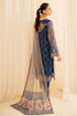 Ramsha Embroided Organza 3 Piece suit M-701