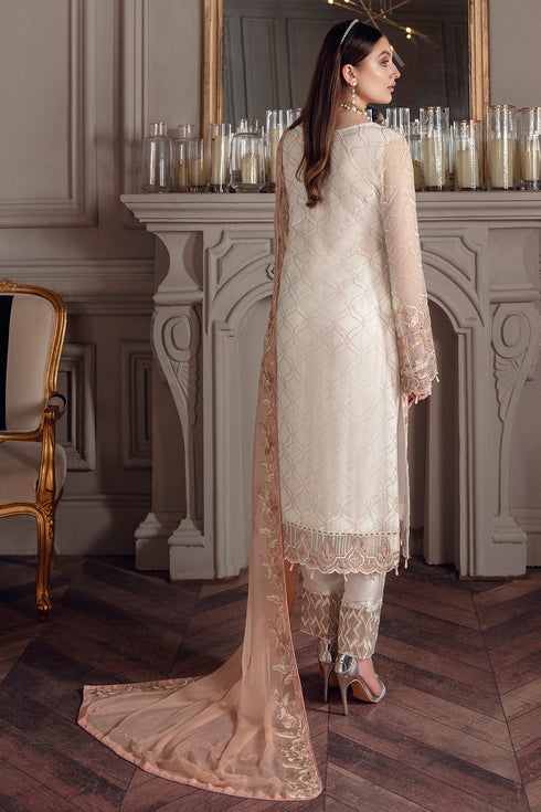 Ramsha Embroided Chiifon 3 Piece suit A-505