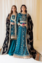 Alizeh Embroidered Chiffon 3 Piece Suit Dasht-e-Naz