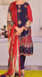 Rafia Digital Printed Embroidered Lawn 3 Piece Suit DC3-51