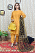 Haniya Linen 3 Piece Suit H-14