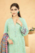 Lush Embroidered Chiffon Chikankari 3 Piece Suit L-132