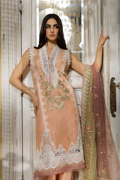 Sobia Nazir Embroidered Lawn 3 Piece suit DESIGN 2A
