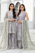 Zarif Embroidered Net 3 piece suit MERYL