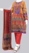 Rafia Luxury Printed Cotton 3 Piece Suit - DPC104