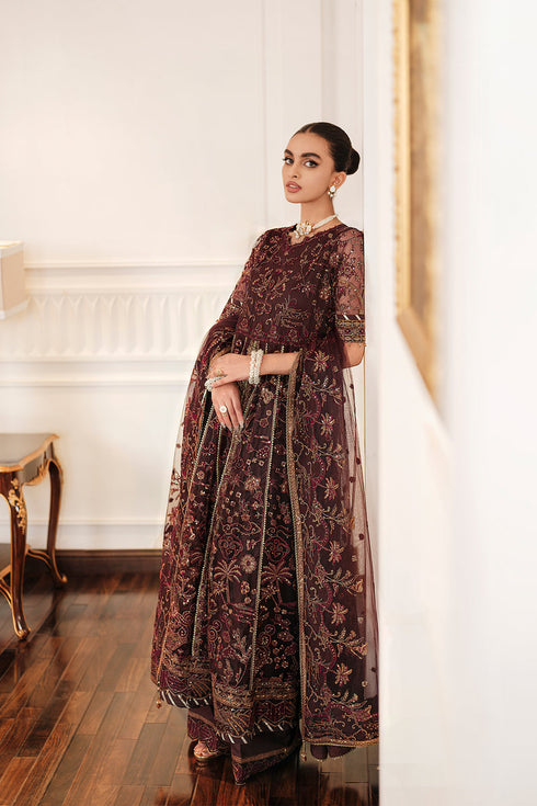 Farasha Embroidered NET 3 piece suit CELINE