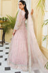 Maryum N Maria Embroidered Organza 3 Piece Suit Plush Pink