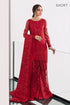 Baroque Embroidered Net 3 piece suit CH09-06