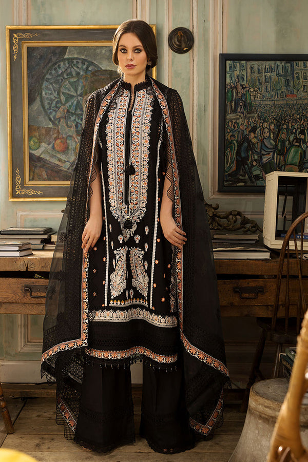 Sobia Nazir Embroidered Lawn 3 Piece suit DESIGN 5B