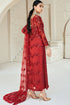 Maryam Hussain Embroidered 3 piece suit - Rubi